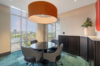Conference rooms for private meetings